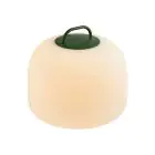 Nordlux Lámpara De Mesa Kettle To-Go Portable Batería Verde 6.8W 450lm - 827 Luz Muy Cálida | 3 Pasos Regulable 