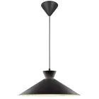 Nordlux Dial 45 Colgante De Luz Metal Negro | Apta para 1x E27