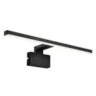 Nordlux Marlee 50 Luz De Pared Metal Negro 8.9W 800lm - 940 Blanco Frio | IP44 - Mejor Reproducción De Color