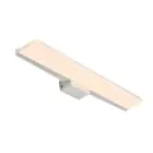 Nordlux Tinia 60 Luz De Pared Metal Blanco - 24W 1800lm - 930-940 CCT | IP44 - Mejor Reproducción De Color - 3 Pasos Regulable