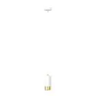 Emibig Colgante De Luz Fumiko Acero Blanco | Apta para 1x GU10 - Max 10W