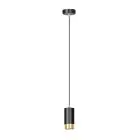 Emibig Colgante De Luz Fumiko Acero Negro | Apta para 1x GU10 - Max 10W