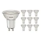 Multipack 10x Noxion Foco LED GU10 PAR16 4W 345lm 36D - 830 Luz Cálida | Regulable - Reemplazo 50W