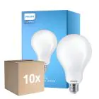 Multipack 10x Philips Corepro LED Bulbo E27 Pera Mate 23W 3452lm - 827 Luz muy Cálida | Reemplazo 200W