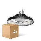 Multipack 4x Noxion Campana LED Ecowhite V2.0 200W 32000lm 120D - 840 Blanco Frio | IP65 - 1-10V Regulable