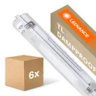 Multipack 6x Ledvance Pantalla LED Estanca Prueba De Vapor Alojamiento Performance | Apta Para 2x150cm Tubo LED