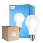 Multipack 6x Philips Corepro LED Bulbo E27 Pera Mate 17.5W 2452lm - 840 Blanco Frio | Reemplazo 150W