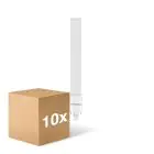 Multipack 10x Noxion Lucent PL-S LED  6W - 827 Luz Muy Cálida | 2-Pines - Reemplazo 11W
