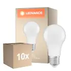 Multipack 10x Ledvance Classic LED E27 Pera Mate 8.8W 806lm - 827 Luz Muy Cálida | Luz De Día Sensor - Reemplazo 60W