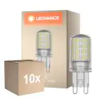 Multipack 10x Ledvance Performance LED Capsule Clara G9 4.2W 470lm - 827 Luz Muy Cálida | Reemplazo 40W