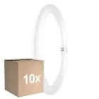 Multipack 10x Osram Tubo LED T9 Circular (EM/Mains) 18.3W 2000lm - 830 Luz Cálida | Reemplazo 32W