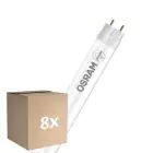 Multipack 8x Osram Bio-Lumilux Tubo LED T8 (EM/Mains) Standard Output 6.6W 800lm - 965 Luz De Día | 60cm - Mejor Reproducción De Color - Reemplazo 18W