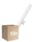 Multipack 10x Osram LEDinestra HD Lighting S14d 3W 275lm - 927 Luz Muy Cálida | Mejor Reproducción De Color - Regulable - Reemplazo 27W
