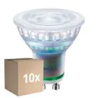 Multipack 10x Philips Foco LED Master GU10 PAR16 2.1W 375lm 36D - 827 Luz Muy Cálida | Reemplazo 50W