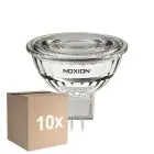 Multipack 10x Noxion PerfectColor Foco LED GU5.3 MR16 4.5W 345lm 36D - 930 Luz Cálida | Mejor Reproducción De Color - Regulable - Reemplazo 35W