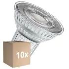 Multipack 10x Ledvance Foco LED GU10 PAR16 2.4W 230lm 36D - 930 Luz Cálida | Mejor Reproducción De Color - Regulable - Reemplazo 35W