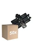 Multipack 50x Noxion GST - Compatible T - Conector - 1 Macho + 2 Hembra - 3 pole 1,5mm2