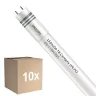 Multipack 10x Philips Tubo LED T8 CorePro (UN) High Output 8W 900lm - 865 Luz de Día | 60cm - Reemplazo 18W