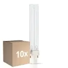 Multipack 10x Philips PL-S 7W - UV-C | 2-Pines