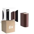 Multipack 6x D'Lite Luz De Pared Vossem Oxidado Up & Down | Apta para 2x GU10 