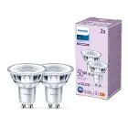 Multipack 2x Philips Foco LED GU10 PAR16 5W 390lm 36D - 840 Blanco Frio