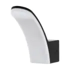 Eglo Luz De Pared Fiumicino Al Aire Libre Aluminium Negro 11.5W 1200lm - 830 Luz Cálida