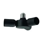 Eglo Colgante De Luz Rueda Negro | IP20 - Apta para 3x E27 