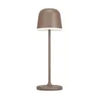 Eglo Lámpara De Mesa Mannera Aluminium Oxidado 2W 200lm - 830 Luz Cálida | IP54 - Touch Regulable - USB-C