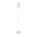 Eglo Lámpara de pie Scordiano-L Solar Acero Blanco 2W 220lm - 830-840-865 CCT | IP44 - USB-C