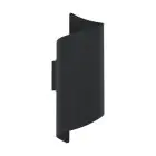 Eglo Luz De Pared Montarello Acero Negro Up & Down 4W 510lm - 827-840-860 CCT | IP54