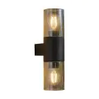 Eglo Luz De Pared Cropani Negro Up & Down | IP54 - Apta para 2x E27